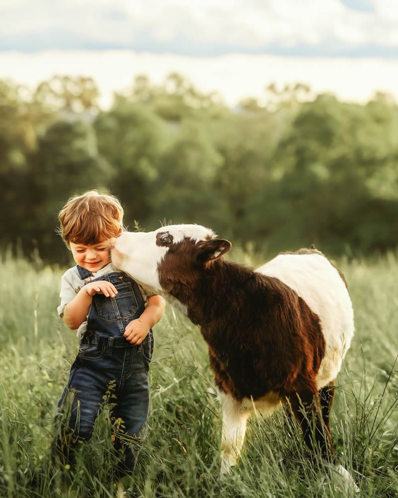 Heartwarming Bonds Between Children And Animals By Andrea Martin