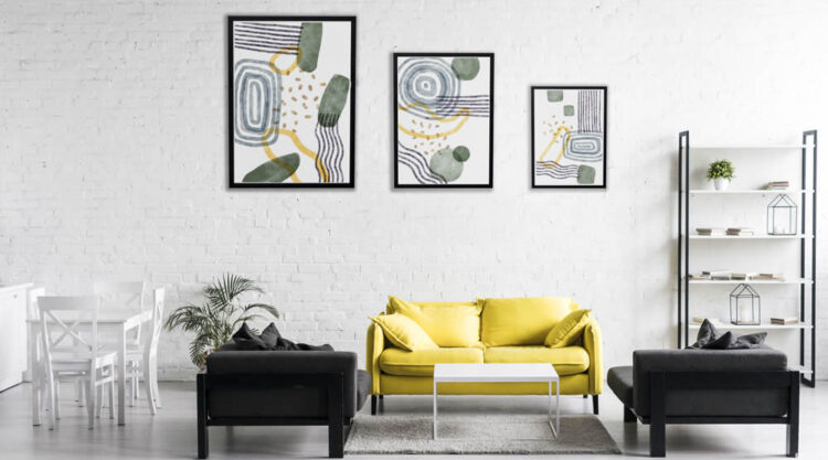 Personalise Your Living Room Art Wall