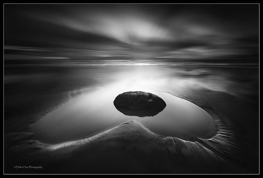 Black and White Landscape Photography by Huibo Hou