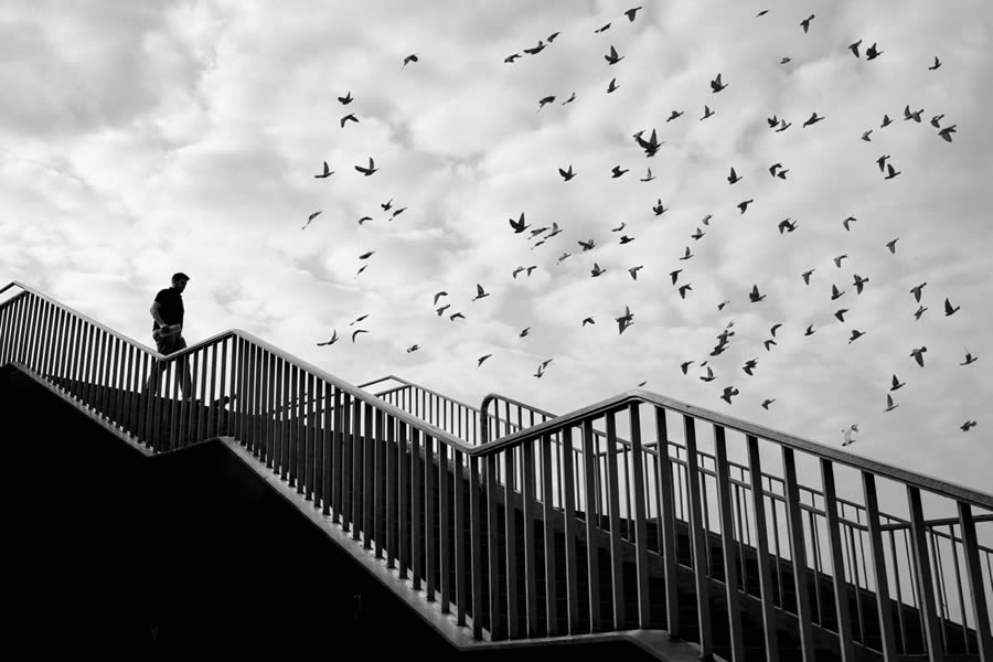 Black And White Street Photography By Moises Levy