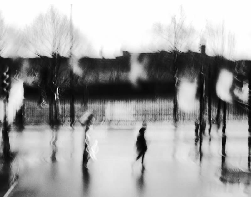 Black and White Abstract Street Photography by Olga Karlovac