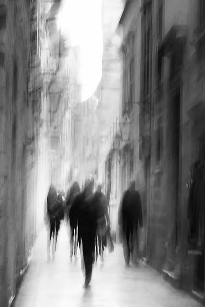 Black and White Abstract Street Photography by Olga Karlovac