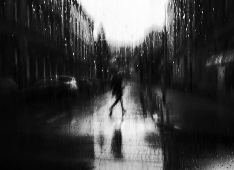 Black and White Abstract Street Photography by Olga Karlovac