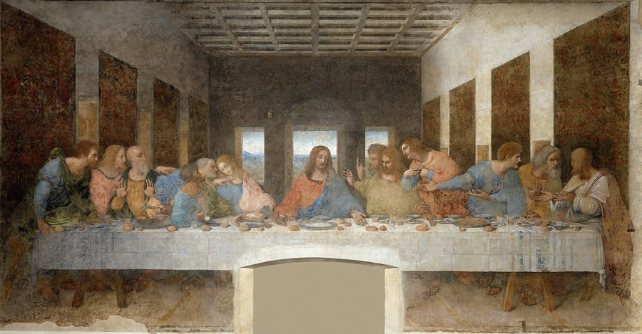 The Last Supper by Leonardo da Vinci - Iconic Paintings That Reveal Hidden Meanings and Secrets