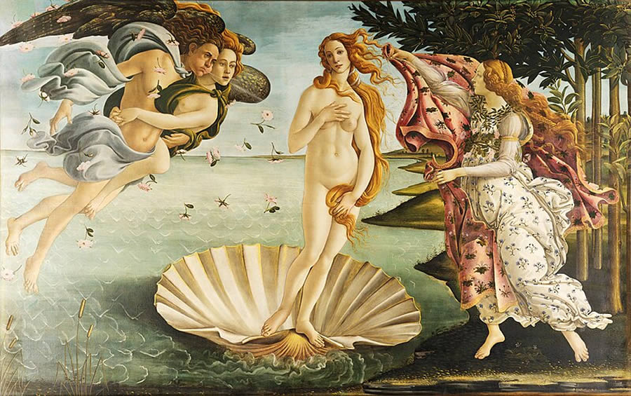 The Birth of Venus by Sandro Botticelli - Iconic Paintings That Reveal Hidden Meanings and Secrets