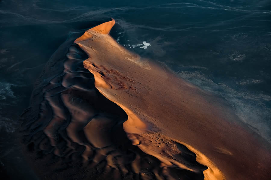 Aerial Landscape Photos of Namibia Iconic Sand Dunes by Tom Hegen