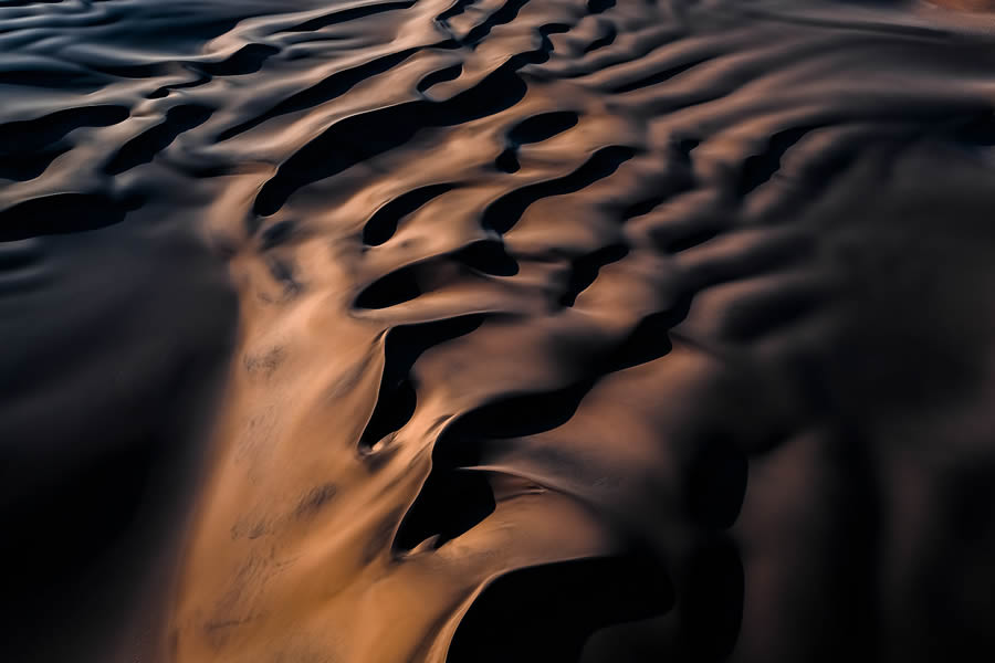 Aerial Landscape Photos of Namibia Iconic Sand Dunes by Tom Hegen