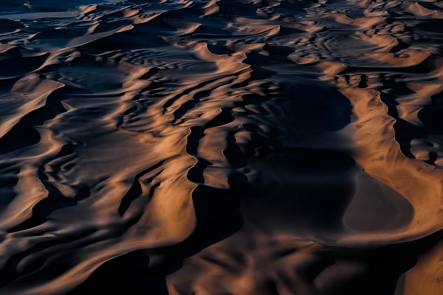 Aerial Landscape Photos of Namibia Iconic Sand Dunes by Tom Hegen