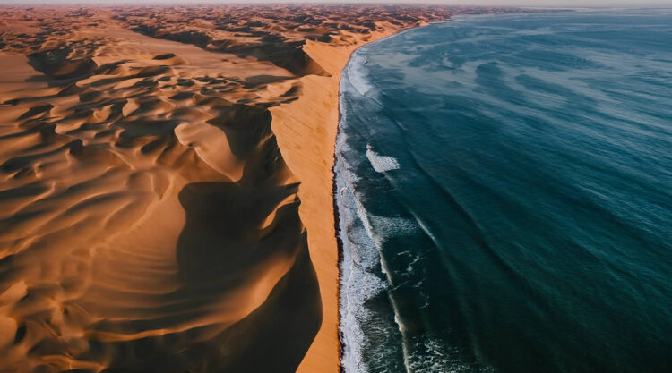 Aerial Landscape Photos of Namibia Iconic Sand Dunes by Tom Hegen