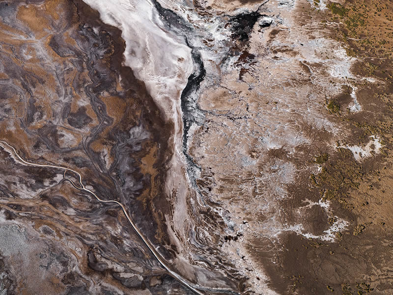 Aerial Landscape Photos of Death Valley by Tom Hegen