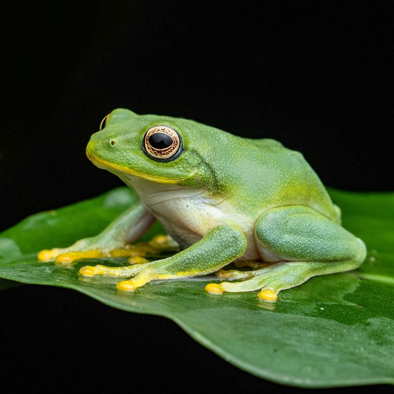 Frog Macro Photography by Biju Pb