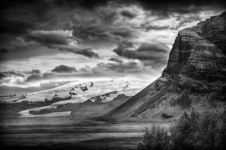 Black and White Iceland Landscape Photography by Gary Wagner