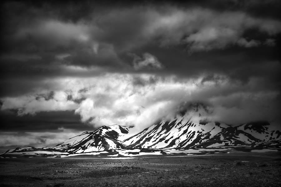 Black and White Iceland Landscape Photography by Gary Wagner