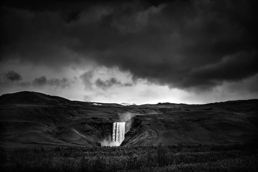 Black and White Iceland Landscape Photography by Gary Wagner