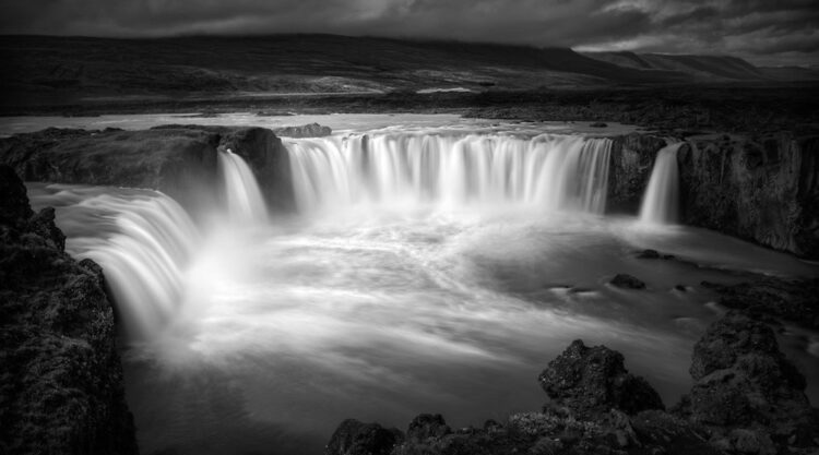 Black and White Iceland Landscape Photography by Gary Wagner