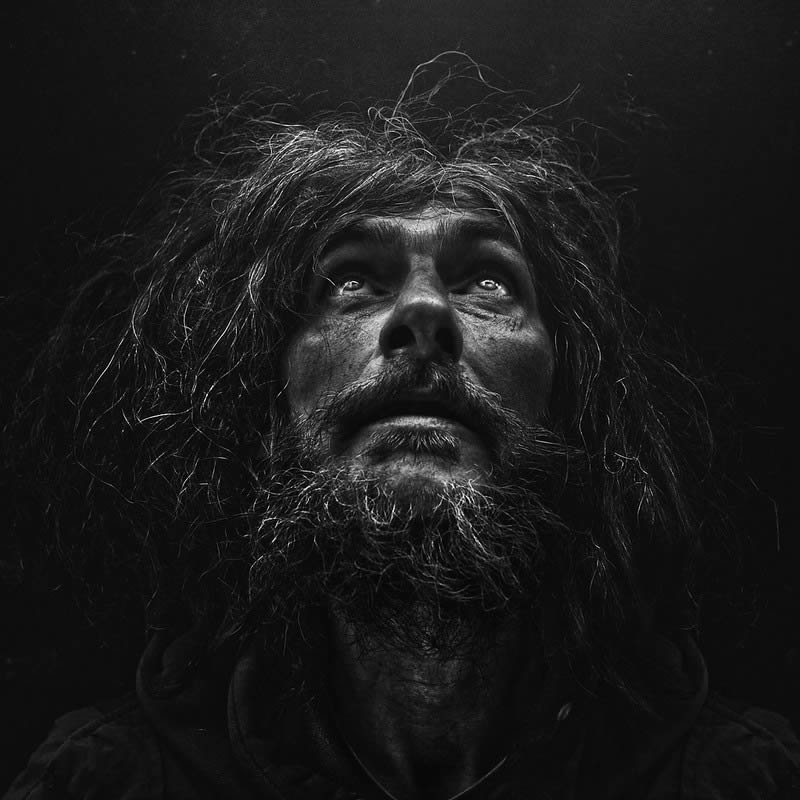 Emotional and Spiritual Black-and-White Portraits by Lee Jeffries