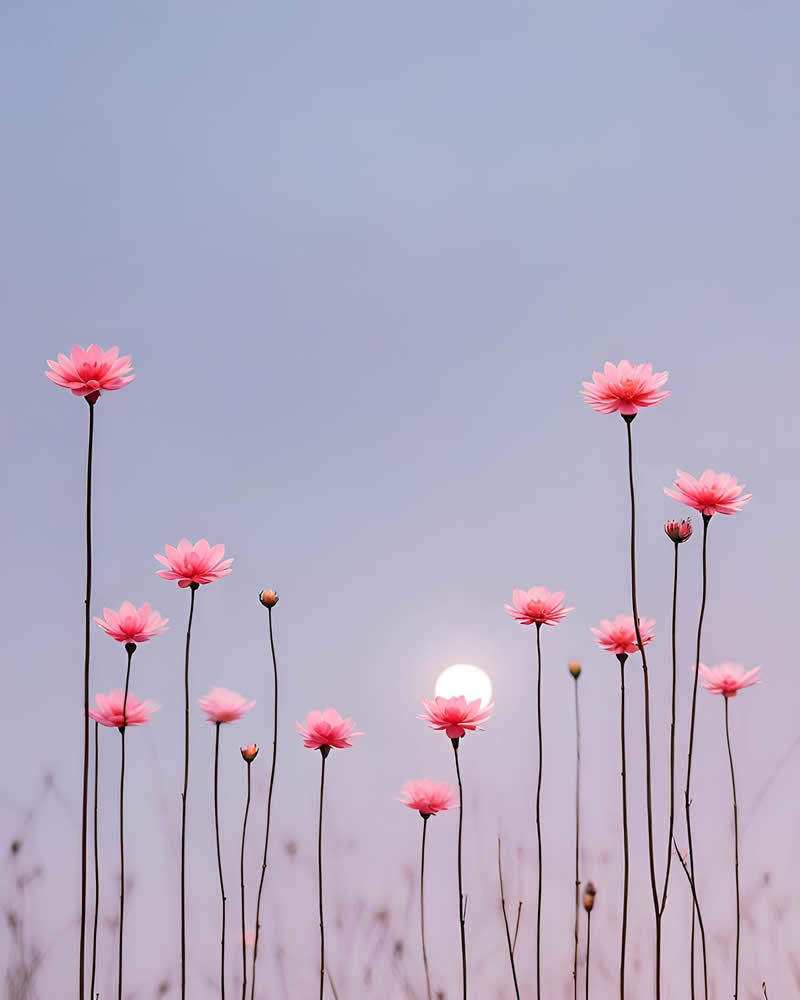 Minimalism Flower Nature Photography by Sara