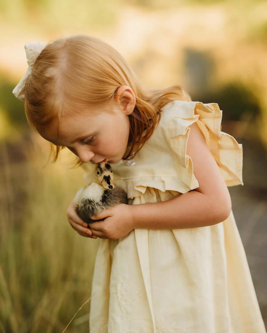 Enchanting Connection Between Children and Animals by Andrea Martin