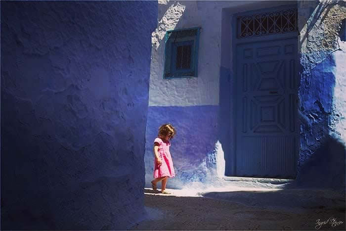 Joyful Life of Children in Chaouen, Morocco by Ingrid Stainier