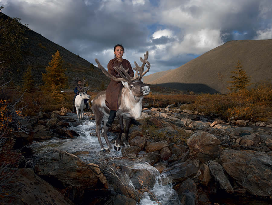 The Everyday Life of the Reindeer People Living in Mongolia by Hamid Sardar-Afkhami