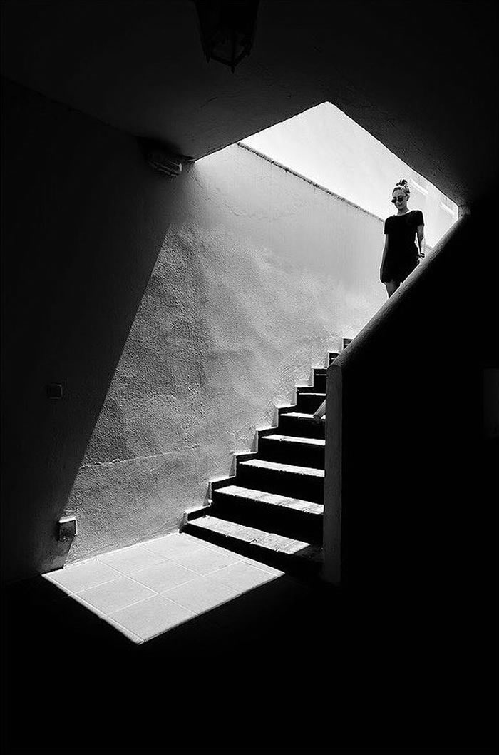 Black and White Minimalist Street Photography