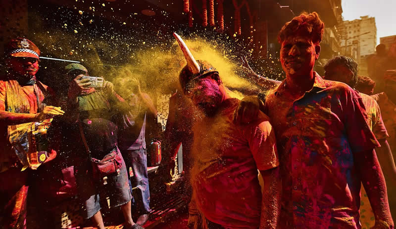 Indian Holi Festival by Sammy Brata