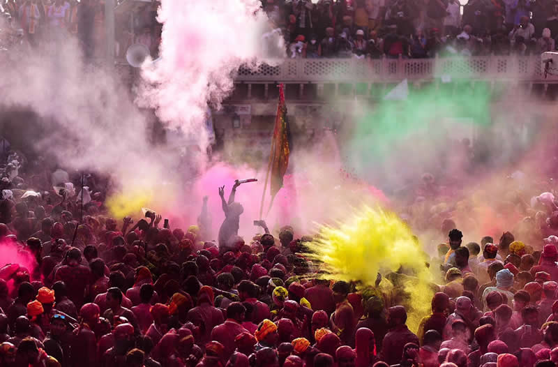 Indian Holi Festival by Sammy Brata