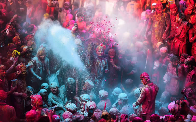 Indian Holi Festival by Sammy Brata